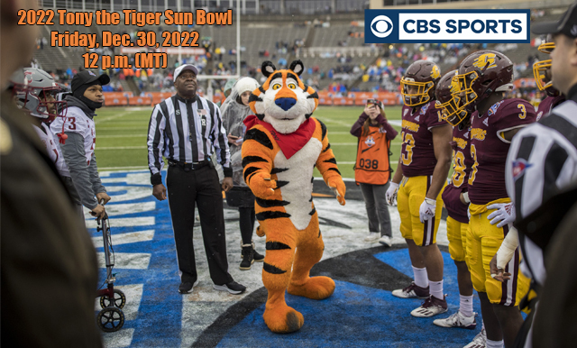 TONY THE TIGER SUN BOWL ON CBS FOR 54TH YEAR